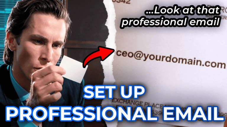 How to Set Up Professional Email on Your Own Domain (Free With Your Hosting)